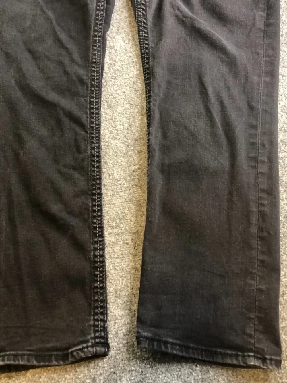 Salvage Jeans Mens 38x30 Black Riot Taper Athletic Stretch Embroidered MMA - Picture 2 of 14